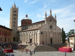 The historic square in Massa Marittima